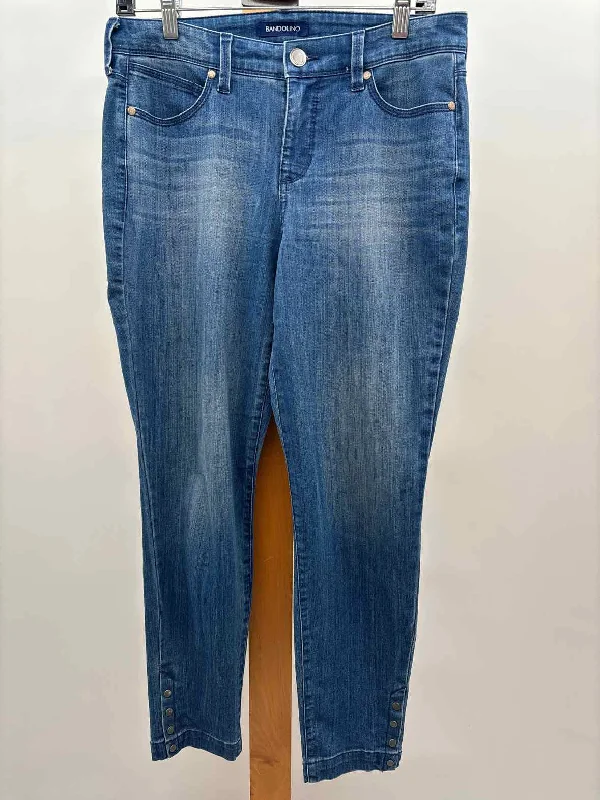 Bandolino Women's Size 4 Blue Solid Jeans