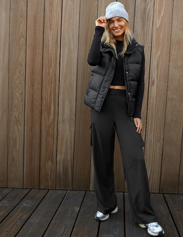 City Chic Wide Leg Cargo Pant