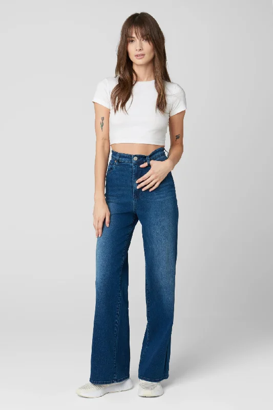 Franklin High Rise Denim Jean | Get Rolling