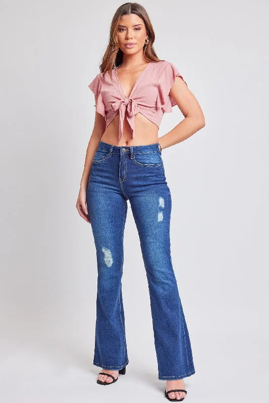 Women's Essential  Flare Jeans - Long Inseam