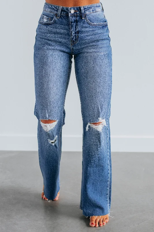 Olivia Vervet Jeans - Medium Wash