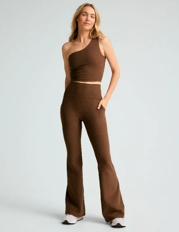 Spacedye All Day Flare High Waisted Pant