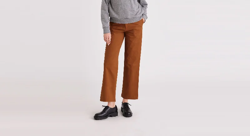 Weekend Chinos, High Straight Fit