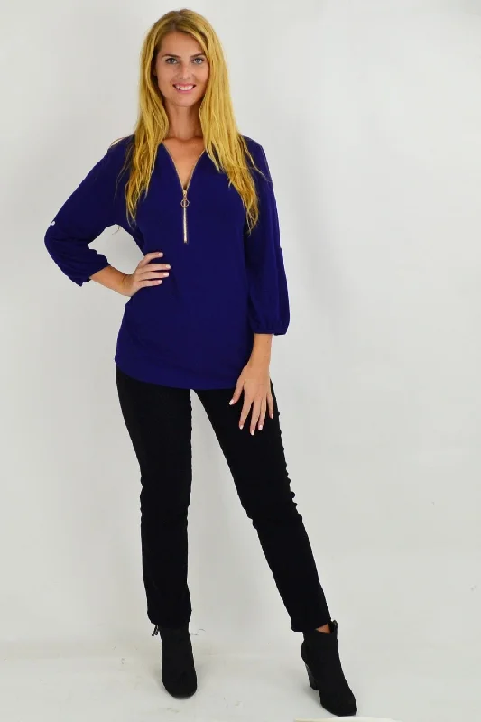 Purple Amelia Tunic