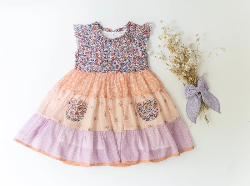 Enchanted Oasis Tiered Shimmer Dress